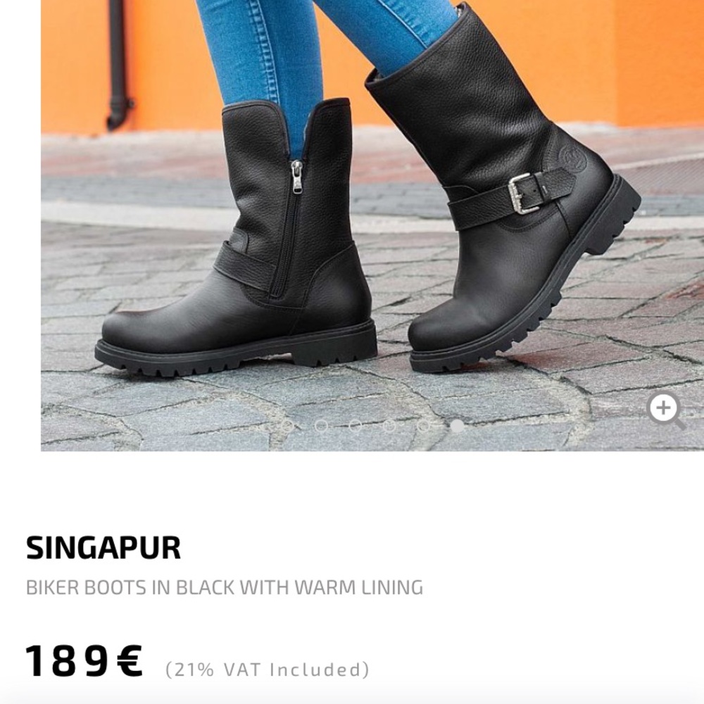 Panama Jack Waterproof Singapur biker Winter boot softer than Ugg’s inside